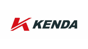 The Kenda logo with a bold red and black design.