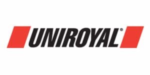 Black Uniroyal logo on white background.