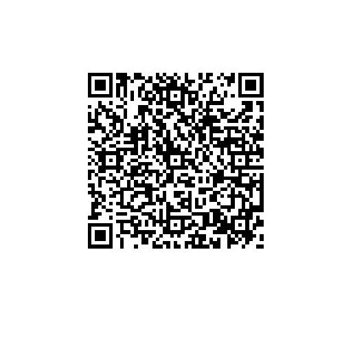 A black and white QR code on a white background.